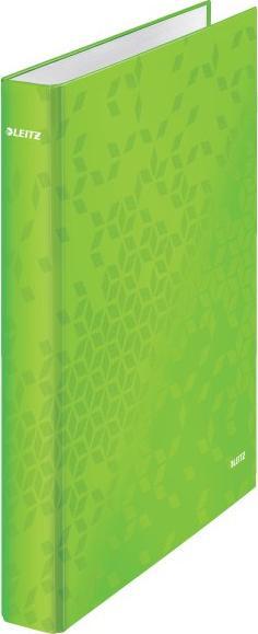 Segregator Leitz Wow 4-ringowy A4 40mm zielony (sek4400187)