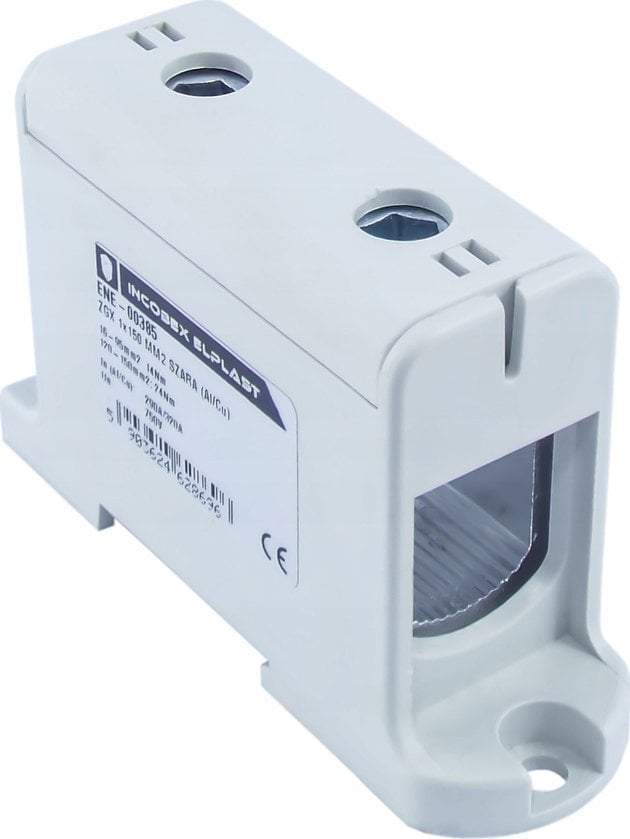 Incobex Złączka szynowa jednopolowa ZGX 1x150 mm2 szara (Al-Cu) ENE-00385