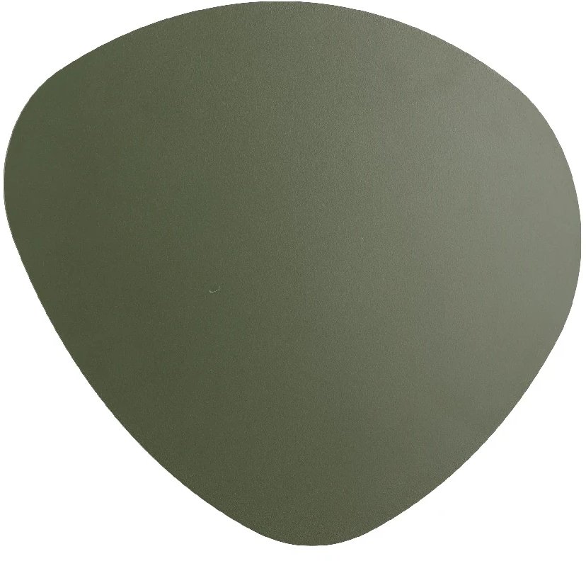 Minimalistyczna lampa na ściane 10631 kamień owalny czarny