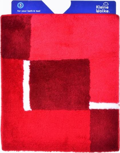 Kleine Wolke Dywanik łazienkowy 55x65cm czerwony ( )