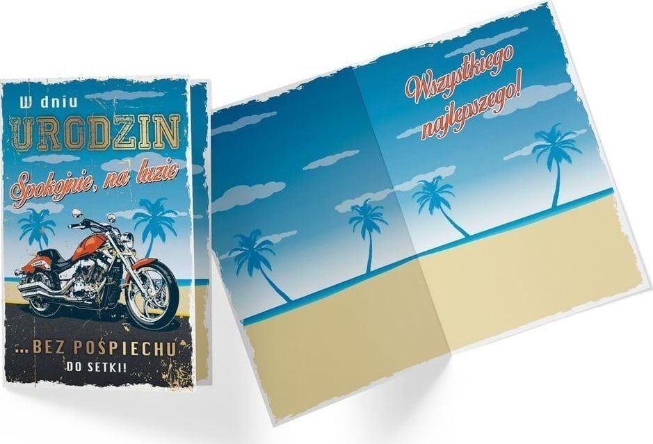 KUKARTKA Karnet PR-315 Urodziny (motor)