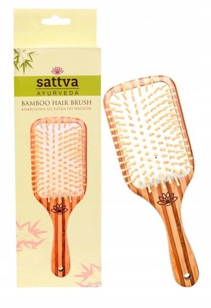 Sattva Bambusowa szczotka do włosów