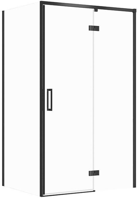 SET C117 KABINA LARGA ZAWIAS PRAWA CZARNA 120X90X195SZK TRANS WIR