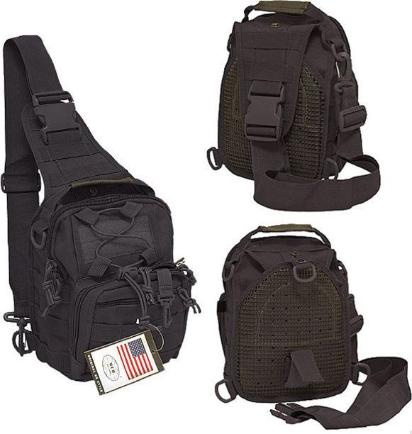 MFH MFH Plecak Torba na Ramię Czarny uniwersalny