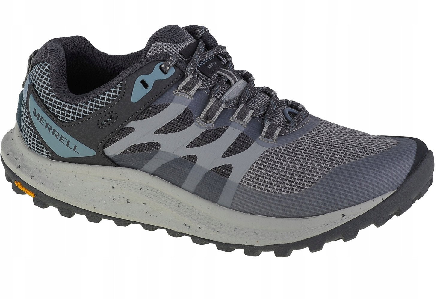 Buty trekkingowe damskie Merrell Buty damskie do biegania w terenie Antora 3, szare, r. 36 (J067600)