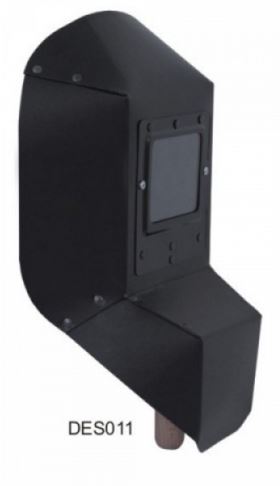 Dedra Tarcza spawalnicza 235x385mm filtr 50x100mm uchwyt drewno - DES011