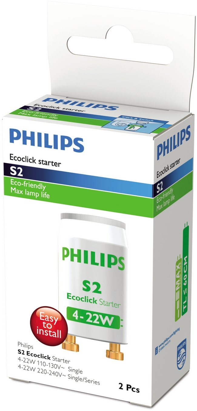 STARTERS S2 4-22W SER 220-240V WH 2PF/10