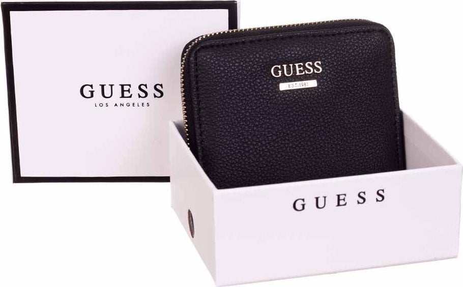 Guess, Naya, Textile Wallet, SWVG78 81370, Black, For Women For Women