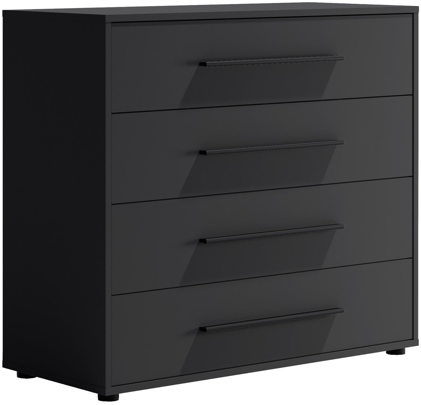 Komoda Modena K4SZ 100 cm w kolorze czarnym