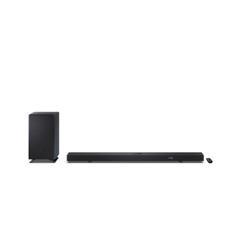 Soundbar Sharp | 5.1.2 Dolby Atmos/DTS:X Soundbar with Wireless Subwoofer | HT-SBW55121(BK) | 650 W | Bluetooth | Black | Wireless connection