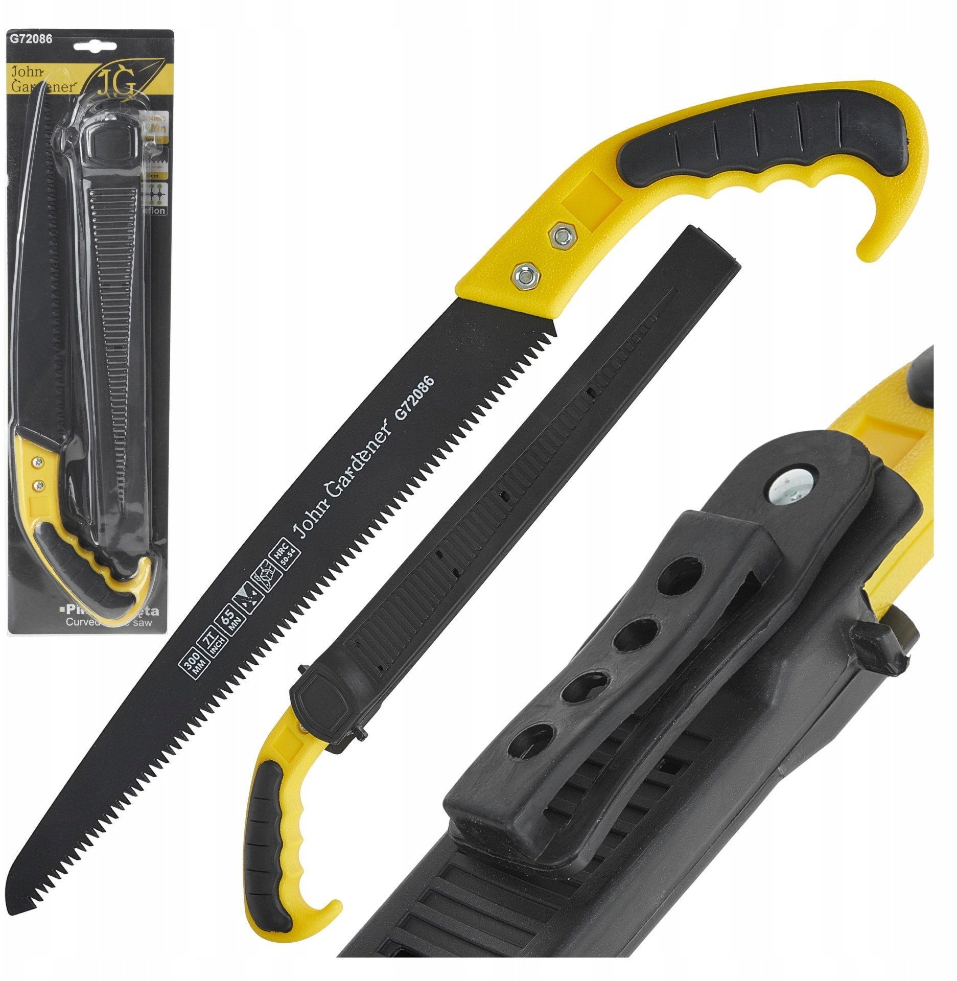 Piła prosta 30cm z powłoką PTFE i kaburą 65Mn (48)