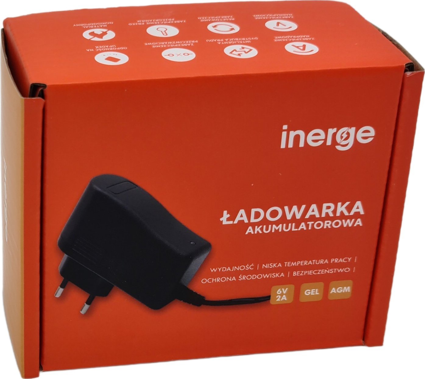 Inerge Ładowarka 6V 2A INERGE wtyk CHB-6-2-01