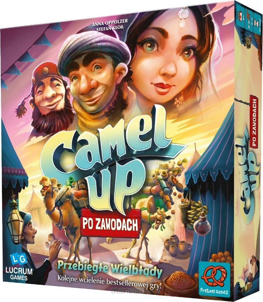 Lucrum Gra planszowa Camel Up: Po zawodach