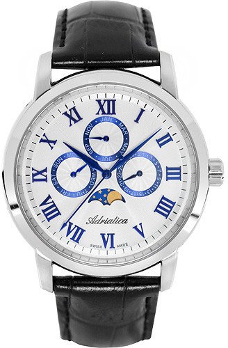 Zegarek męski Adriatica A8134.52B3QF czarny