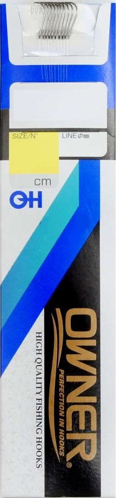 Owner Haczyki Owner Sode 16 z przyponem 0,09mm Brązowe 16