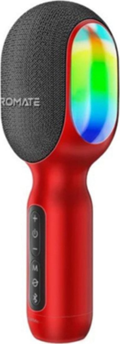Promate VocalMic 5-in-1 RGB Wireless Karaoke Microphone & Speaker