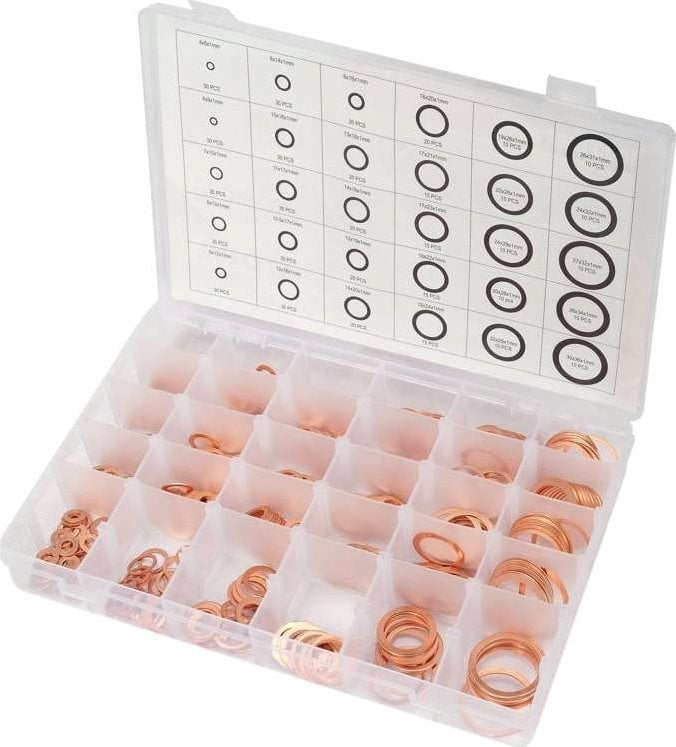 Yato YATO PODKŁADKI MIEDZIANE 580szt.