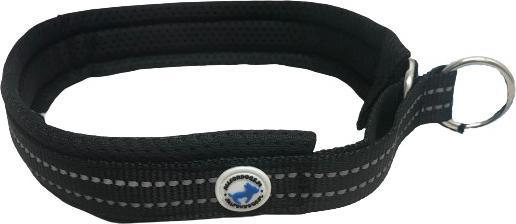 All For Dogs ALL FOR DOGS OBROŻA PÓŁZACISK 40 CZARNA 35-42cm