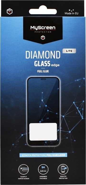 Samsung Galaxy A26 - Szkło hartowane na lekko zaokrąglone ekrany DIAMOND GLASS LITE edge FULL GLUE