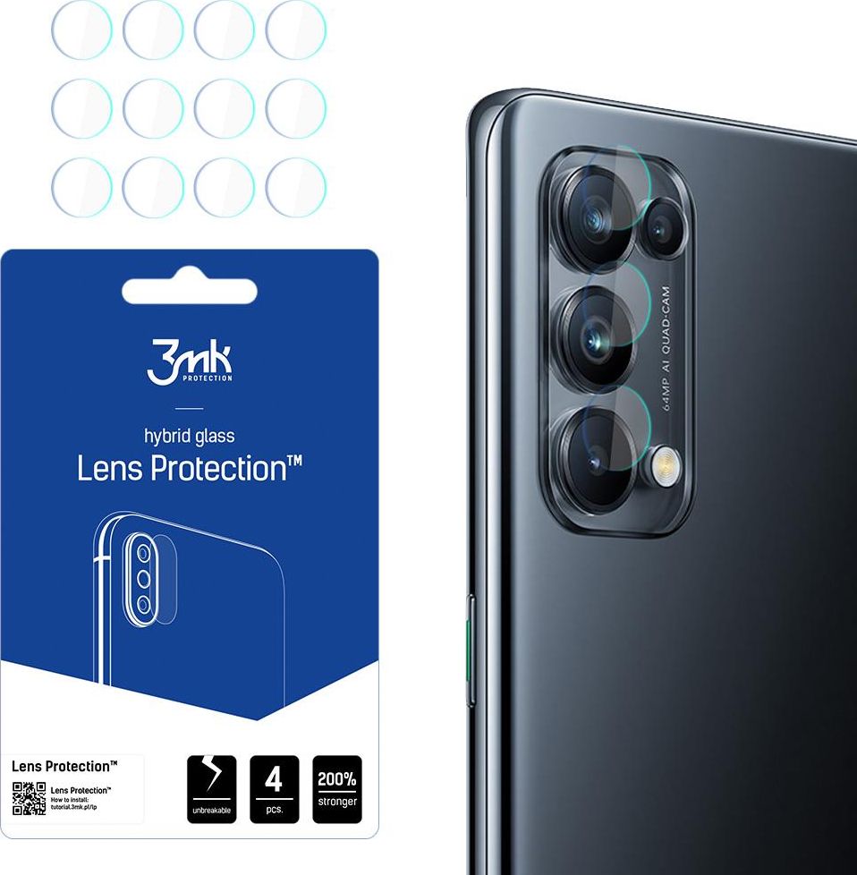 3MK Oppo Reno 5 Pro+ 5G - 3mk Lens Protection