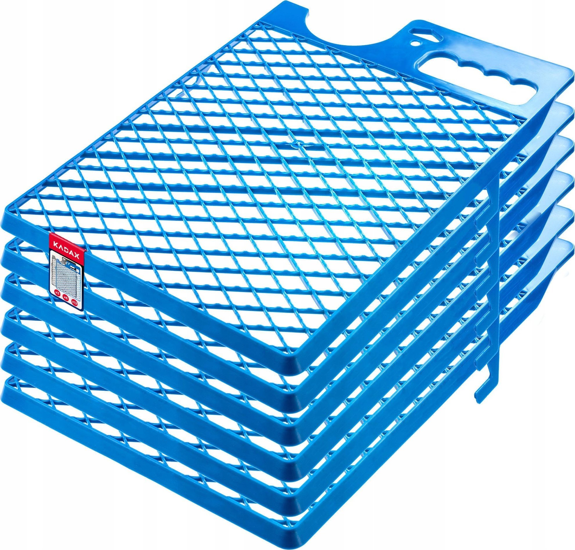 Kadax Kratka Malarska Do Wałka 39x28 cm Niebieska 6szt