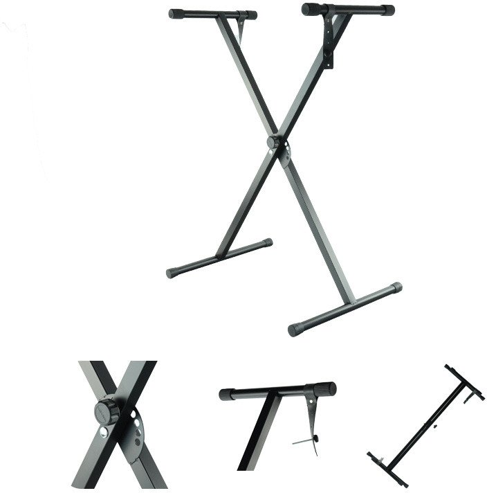 Statyw pod keyboard organy wysokość 30-98cm Hardman one size