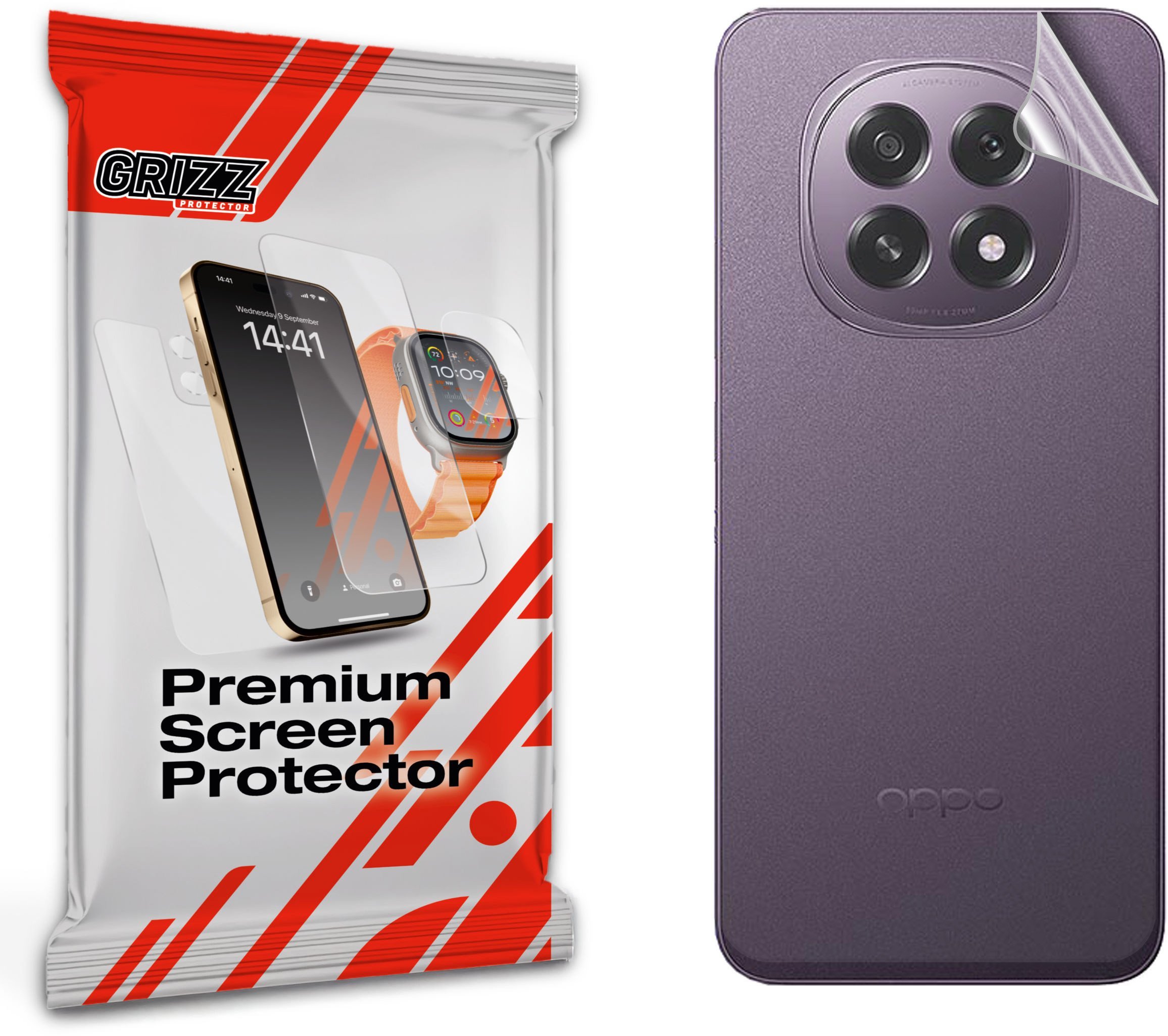 Folia na tył GrizzGlass SatinSkin do Oppo F29