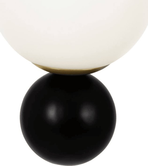 Kinkiet Maytoni Lampa ścienna kula Nostalgia MOD048WL-01G ball okrągła biała