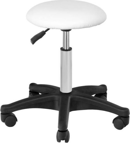 Activeshop Taboret kosmetyczny AM-312 biały universal