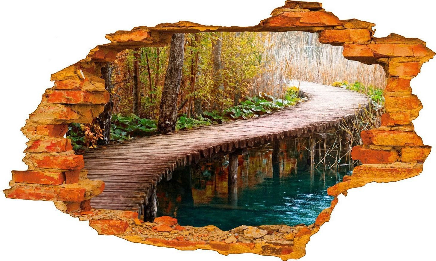 naSciane Naklejki na ścianę 3D Krajobraz Piękne widoki XL