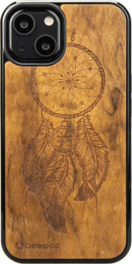 BeWood Drewniane Etui iPhone 13 ŁAPACZ SNÓW IMBUIA