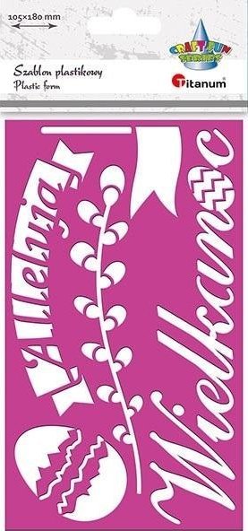 AutoTune Szablon plastikowy 105x180mm Wielkanoc