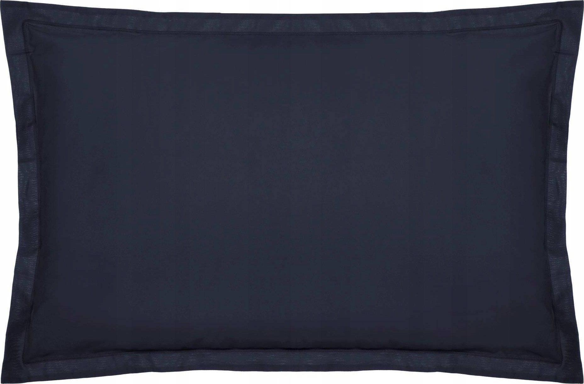Atmosphera Poszewka na poduszkę z bawełny, 50 x 70 cm, granatowa