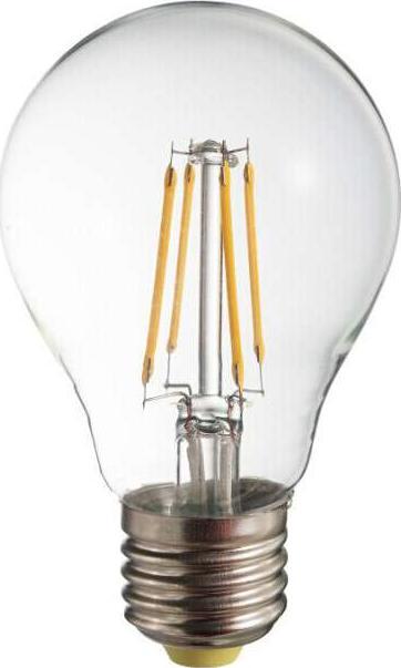 Polux Żarówka dekoracyjna SANICO 305138 E27 A60 6,5W 650 lm 230V kulka industrialna biała ciepła