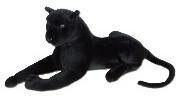 Czarna pantera leżąca 60cm