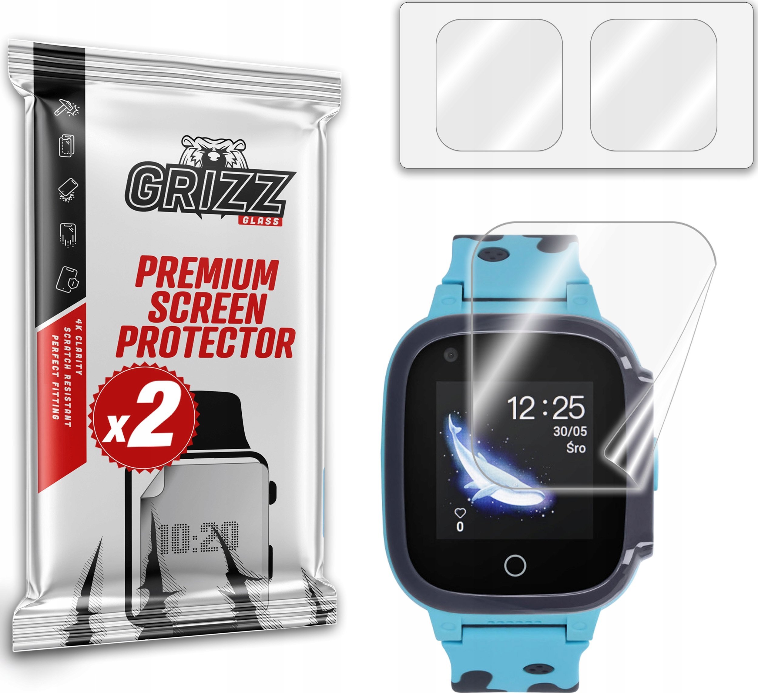 GrizzGlass Folia ceramiczna GrizzGlass CeramicFilm do Garett Kids Spark 4G