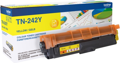 Toner Brother TN-242 Yellow Oryginał (TN242Y)