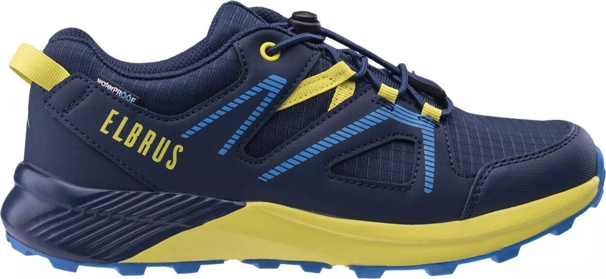 Elbrus Młodzieżowe buty turystyczne trekkingowe Elbrus Vapus Wp granatowo-żółte rozmiar 37