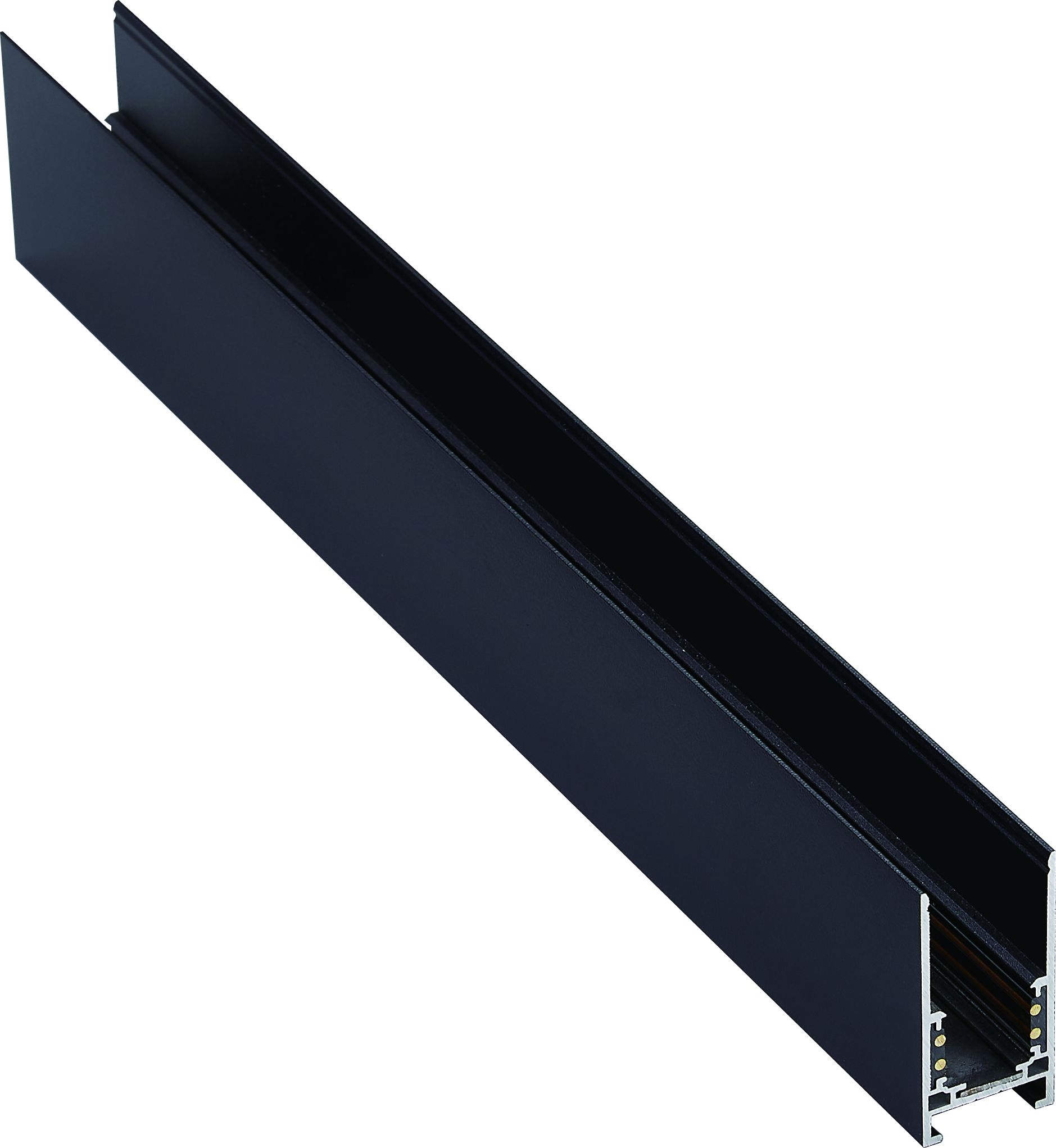 Azzardo Szyna oświetleniowa czarna na 1 fazę z metalu AZzardo TRACK AZ4638