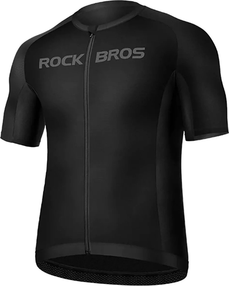 RockBros Koszulka rowerowa Rockbros 15120002006 z krótkim rękawem XXXL - czarna