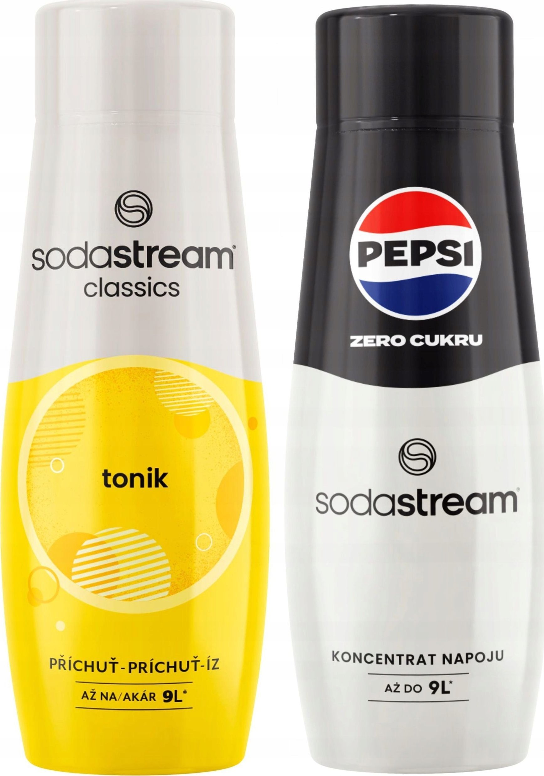 2x Syrop SODASTREAM TONIC TONIK + PEPSI MAX BEZ CUKRU Koncentrat do Wody