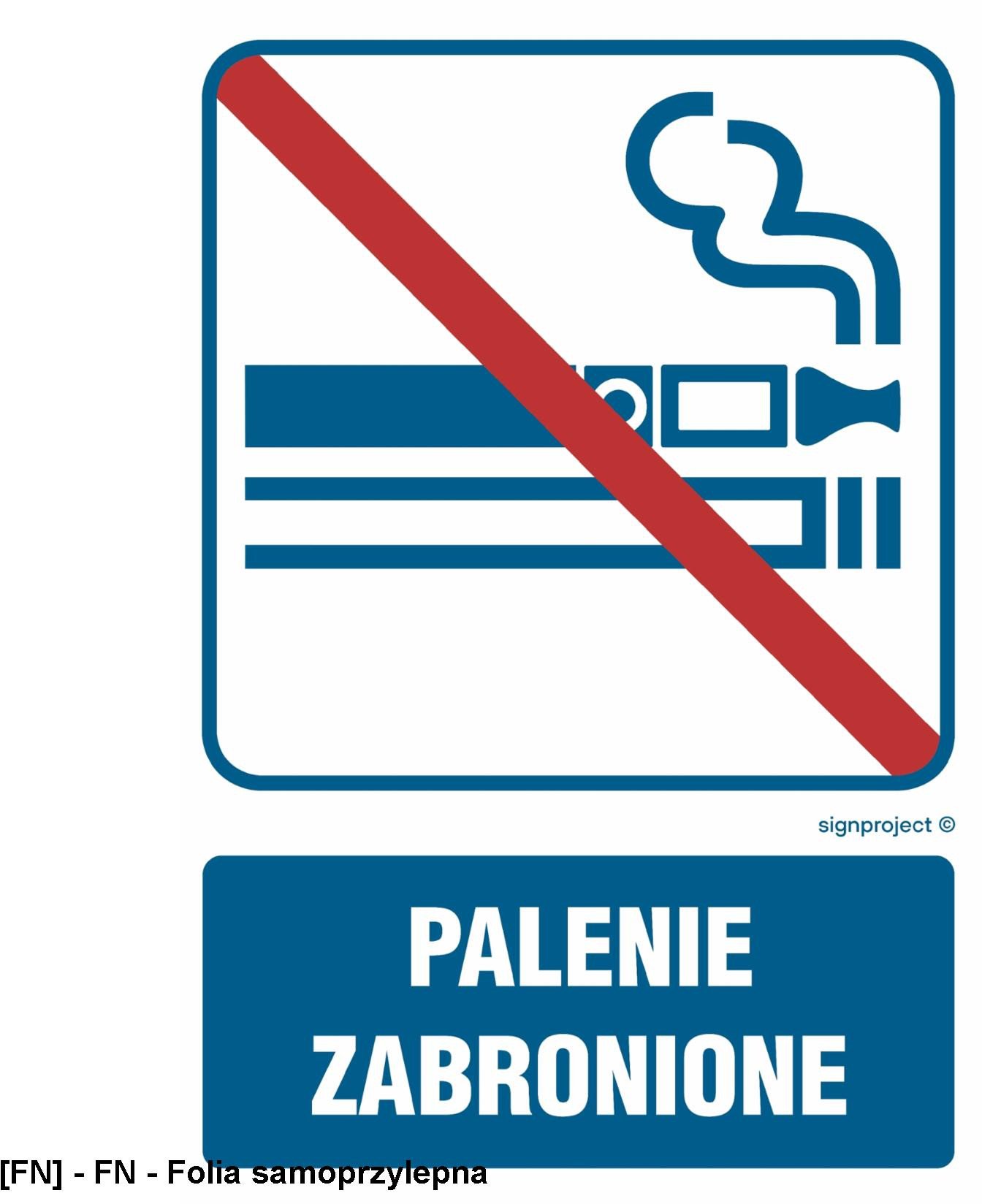 RB038 - Palenie zabronione 150x225