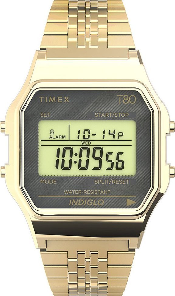 Zegarek Timex Zegarek damski Timex TW2U93500 złoty