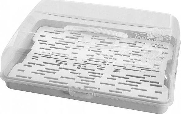 Branq BRANQ POJEMNIK NA CIASTO 42x29CM Z WKŁADAMI CHŁODZĄCYMI