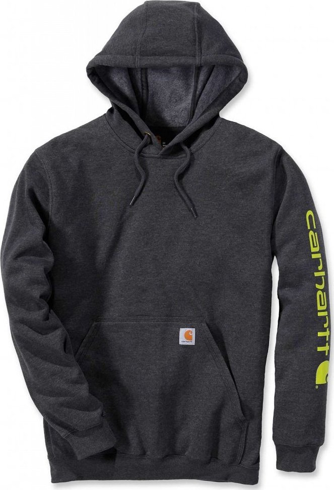 Carhartt Bluza Carhartt Midweight Signature Logo Carbon