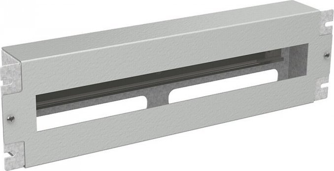 SOLARIX RAIL-3U-DIN Solarix DIN rail with holder to 19 rack, 3U RAL 7035 RAIL-3U-DIN
