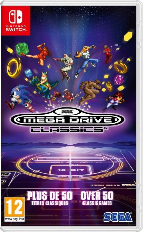 Sega Megadrive Classics Nintendo Switch