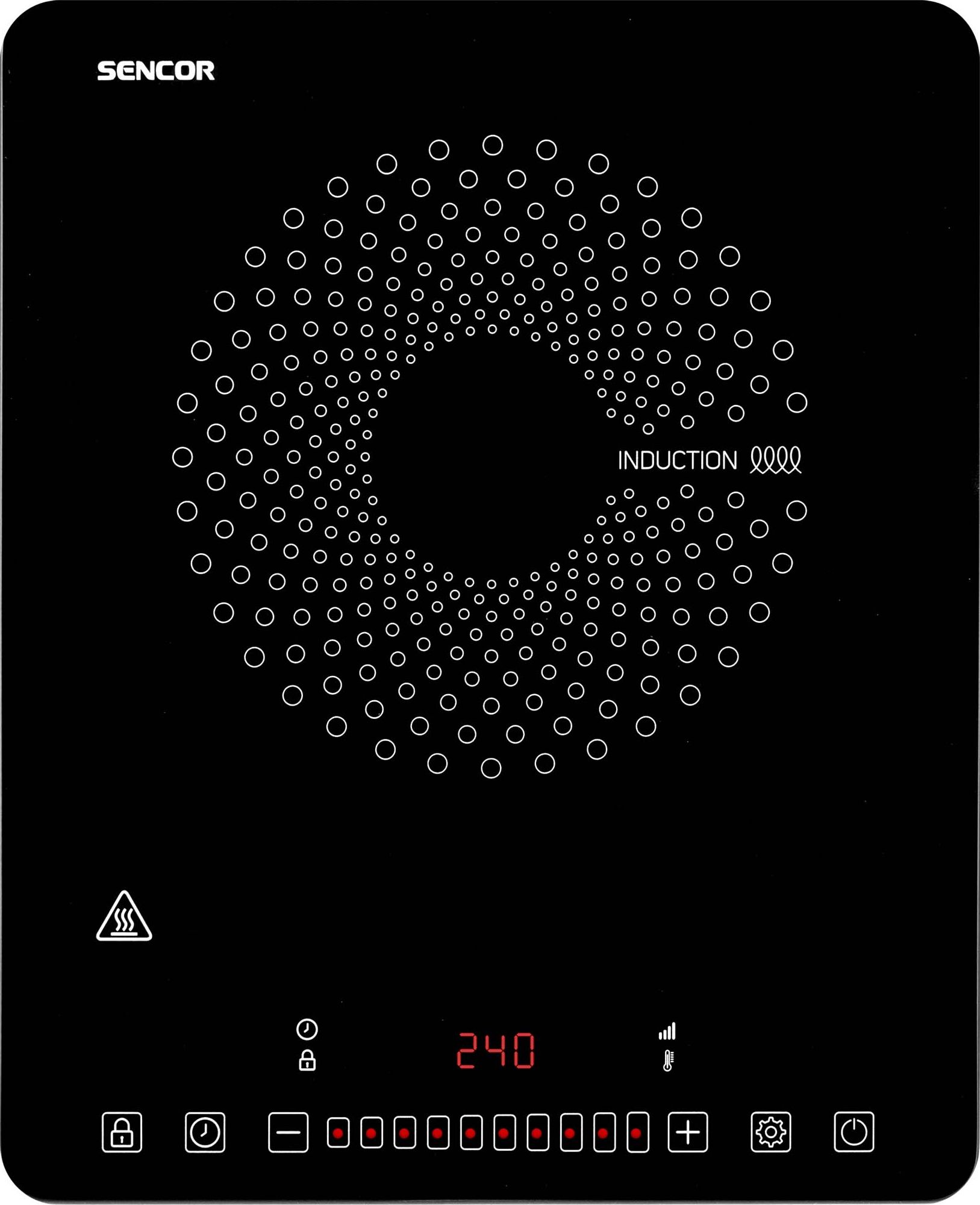 Płyta wolnostojąca Sencor SCP 3701BK