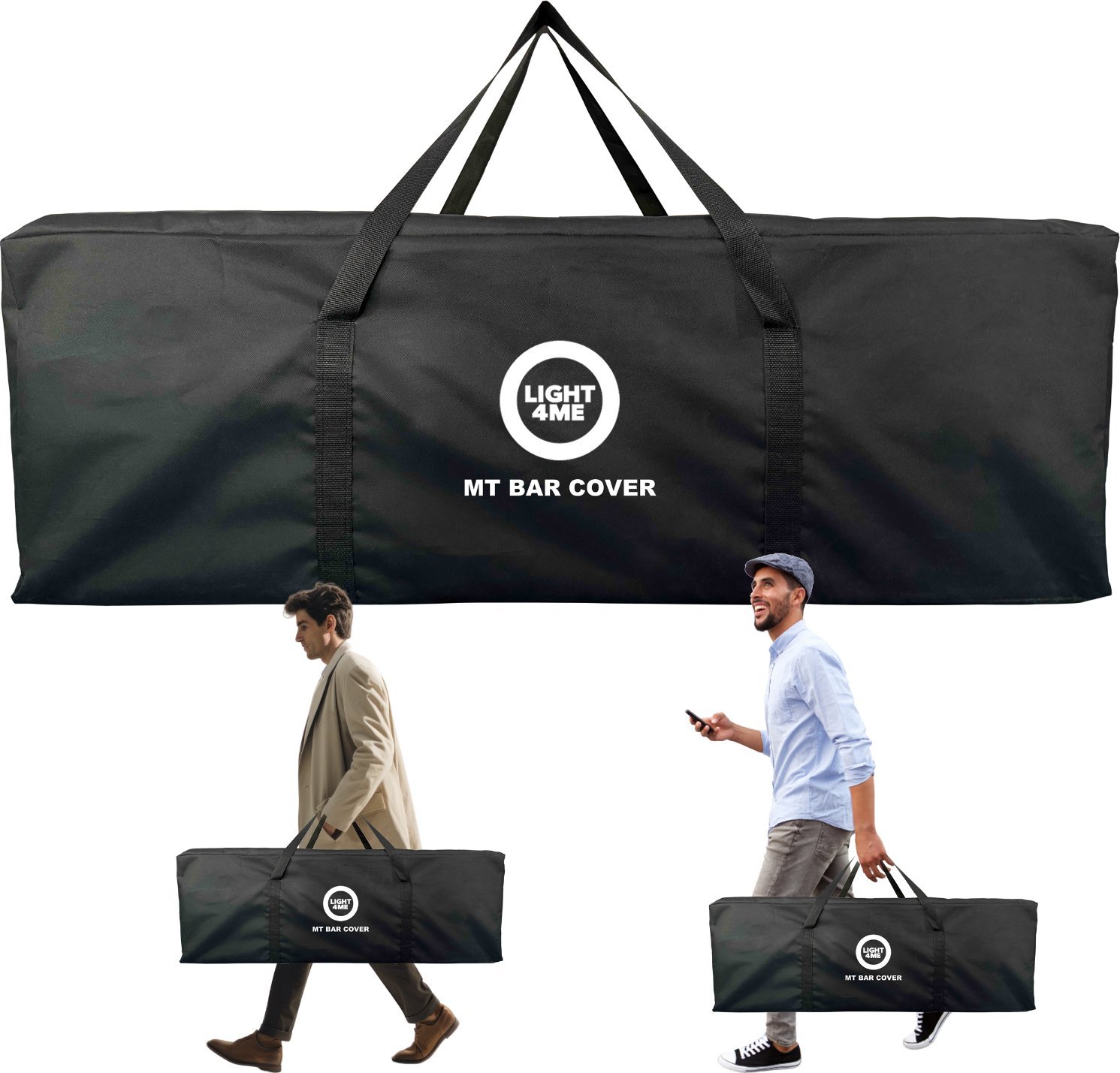 LIGHT4ME MT BAR COVER solidny pokrowiec transportowy na zestaw oświetleniowy MT BAR 113x47x35cm