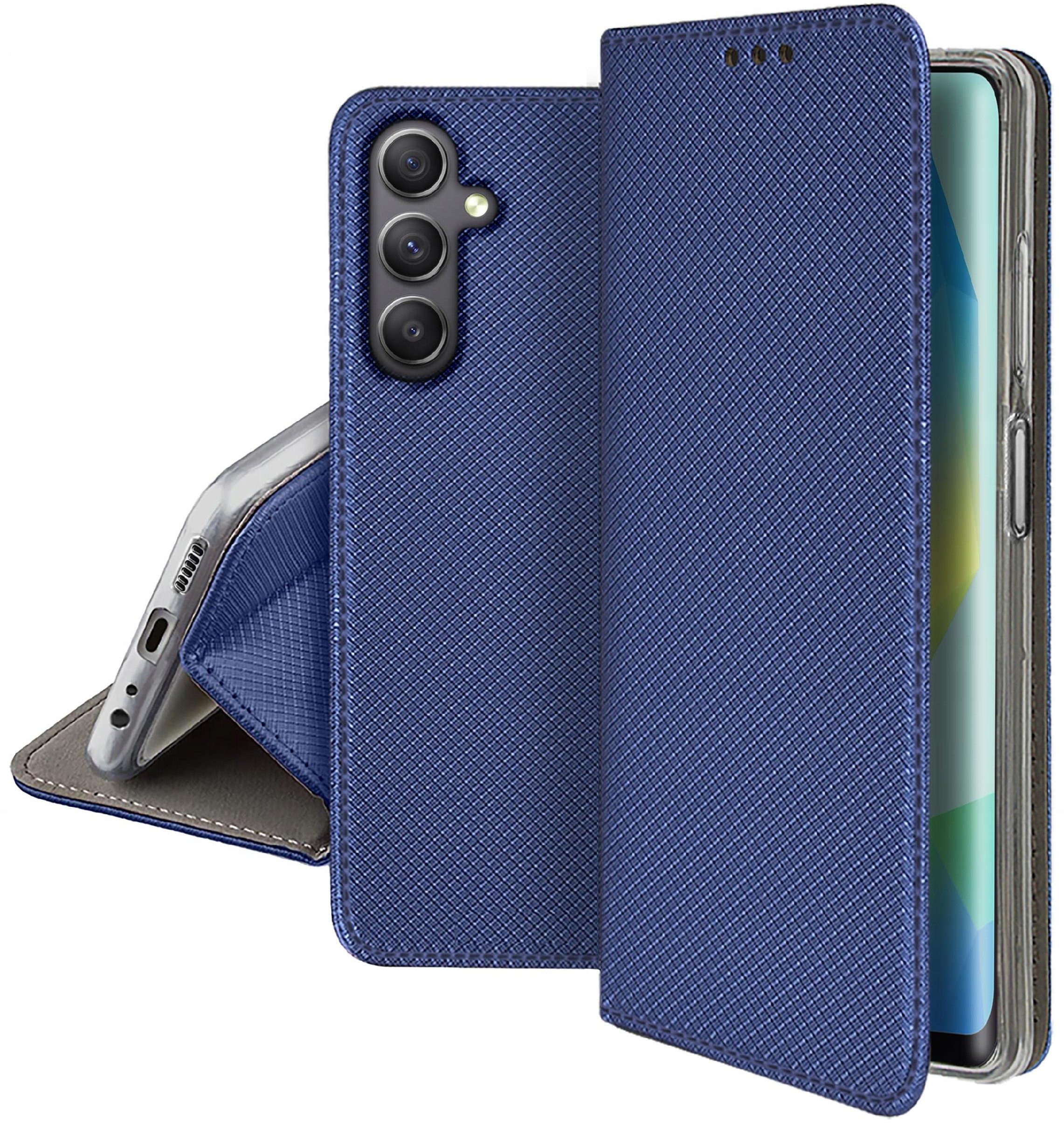Etui do Samsung Galaxy A16 5G SMART MAGNET CASE PORTFEL + SZKŁO 9H